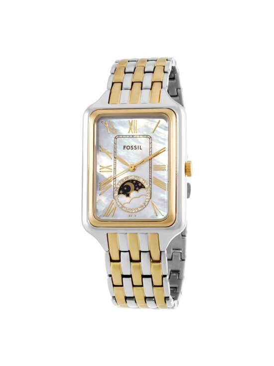 NWT Fossil Raquel Quartz White Mother of Pearl Dial Ladies Watch